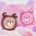Carat bear double drinking cup large capacity cute cartoon children's water cup Tritan material student cup 750ml/25oz - Image 4