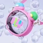 Carat double drinking cup girls fashion colorful large-capacity student water cup Tritan material gift cup 750mL/25oz - Image 16