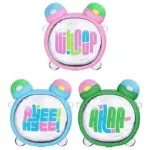 Carat double drinking cup girls fashion colorful large-capacity student water cup Tritan material gift cup 750mL/25oz