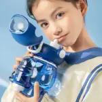 Large capacity astronaut double drinking water bottle Tritan material summer children's straw water cup big belly cup 800mL/27oz - Image 10