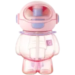Large capacity astronaut double drinking water bottle Tritan material summer children's straw water cup big belly cup 800mL/27oz - Image 11