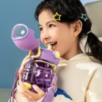 Large capacity astronaut double drinking water bottle Tritan material summer children's straw water cup big belly cup 800mL/27oz - Image 15