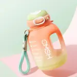 Large capacity water cup with straw outdoor sports cup drinking jug 1500mL/50oz - Image 5