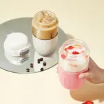 Women's glass cups tea cups senior office coffee mug 480mL/16oz - Image 17