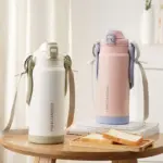 Creative insulation pot large capacity stainless steel vacuum hot water heater with handle portable kettle 2300mL/77oz - Image 2