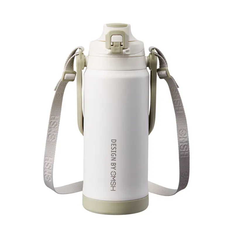 Creative insulation pot large capacity stainless steel vacuum hot water heater with handle portable kettle 2300mL/77oz