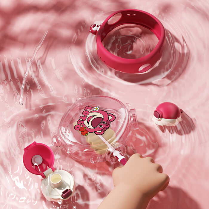 Disney LOTSO children's dual drinking cup cartoon Tritan material large capacity student straw cups 750ml/25oz - Image 15
