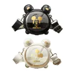 Disney Mickey Luxury Gold Carat Double Drinking Cup Tritan Material Genuine Authorized Cartoon Cute Straw Cup 750 mL/25oz
