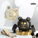Disney Mickey Luxury Gold Carat Double Drinking Cup Tritan Material Genuine Authorized Cartoon Cute Straw Cup 750 mL/25oz - Image 2
