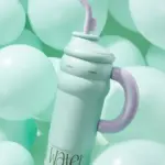Large 304 stainless steel thermos cup for girls large capacity thermos pot household straw cup 1300mL/44 oz - Image 12