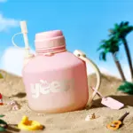 Large Capacity Portable Outdoor Water Kettle with Straw Big Belly Mug 1400mL/47oz - Image 7