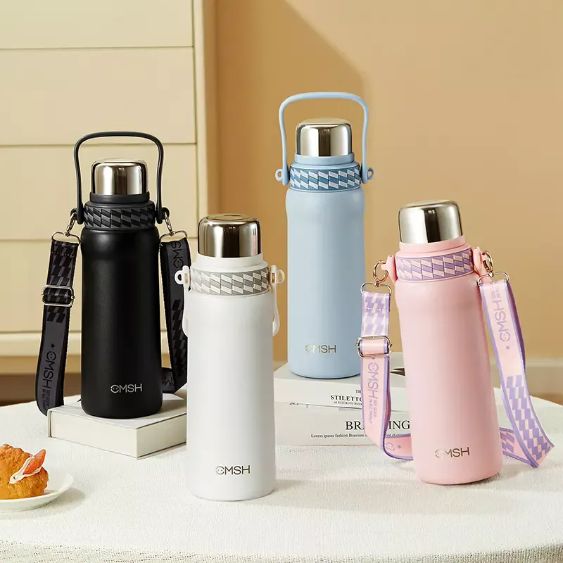 Outdoor portable fashion large capacity stainless steel insulation cup