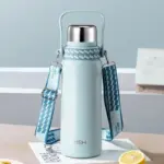 Outdoor portable fashion large capacity stainless steel insulation cup