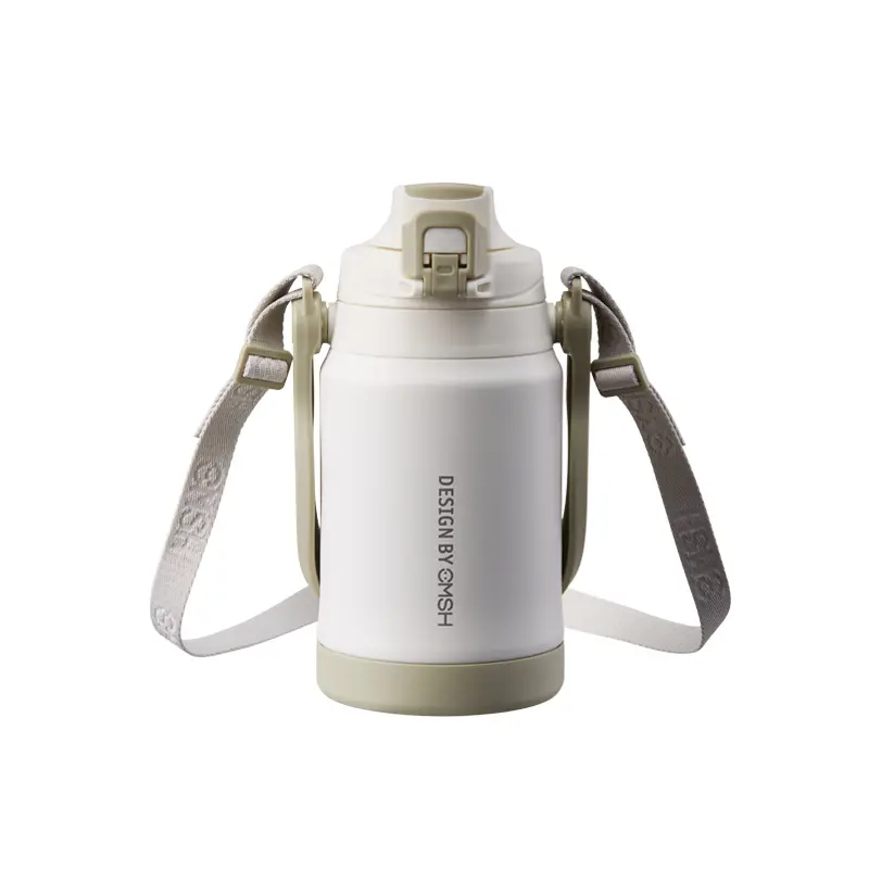 Creative insulation pot large capacity stainless steel vacuum hot water heater with handle portable kettle 2300mL77oz