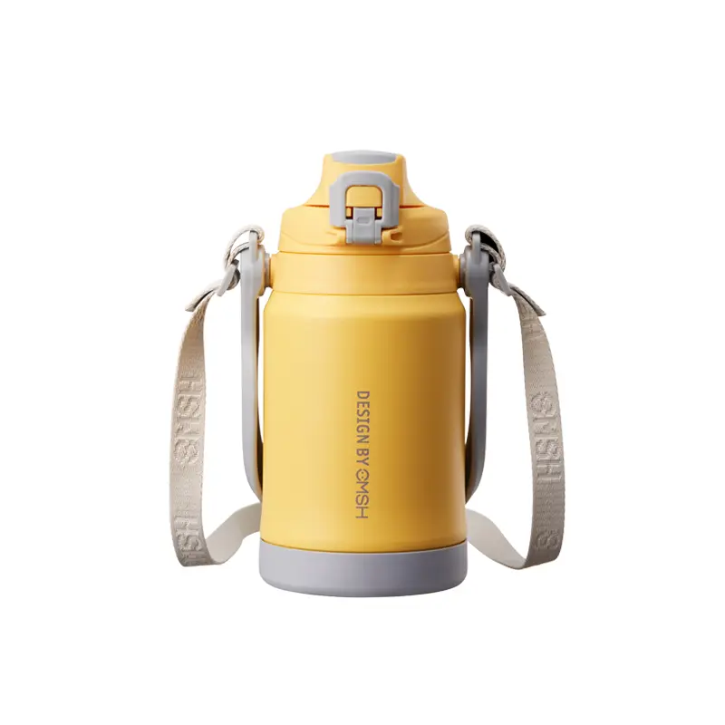 Creative insulation pot large capacity stainless steel vacuum hot water heater with handle portable kettle 2300mL77oz