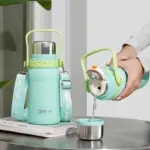 Portable fashion outdoor large capacity stainless steel insulation cup 1500ML/ 50oz